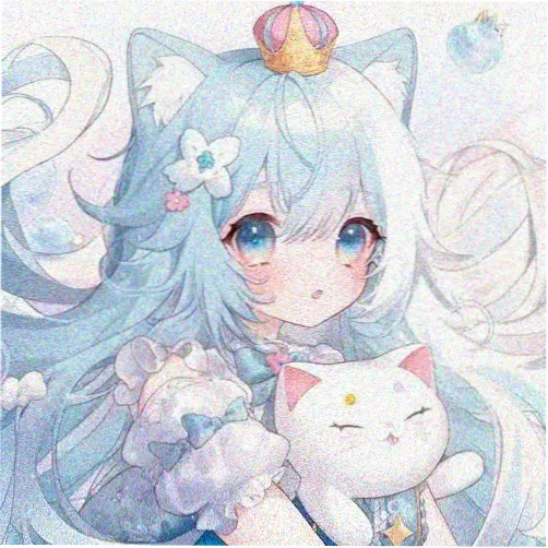读者头像：坐在窗前听收音机的复古插画人物
